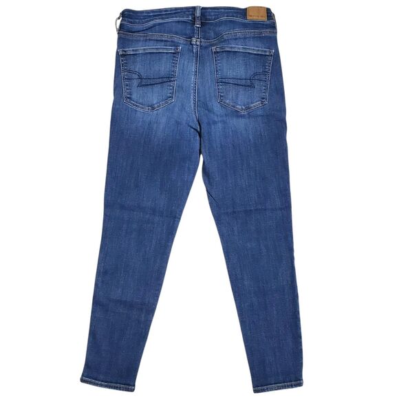American Eagle Next Level Stretch Curvy Hi Rise Jegging Jeans Size 12 Womens - Picture 2 of 13